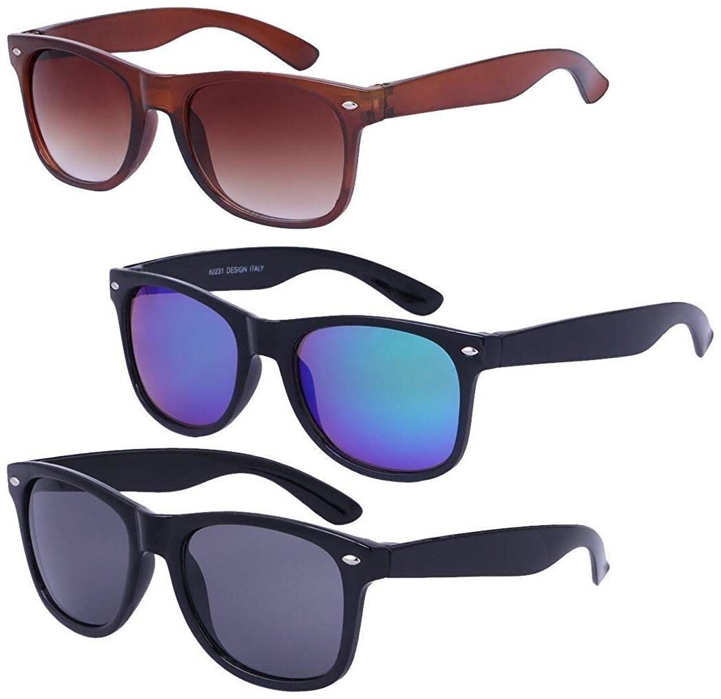 

D DEBONAIR Unisex Wayfarers Sunglasses