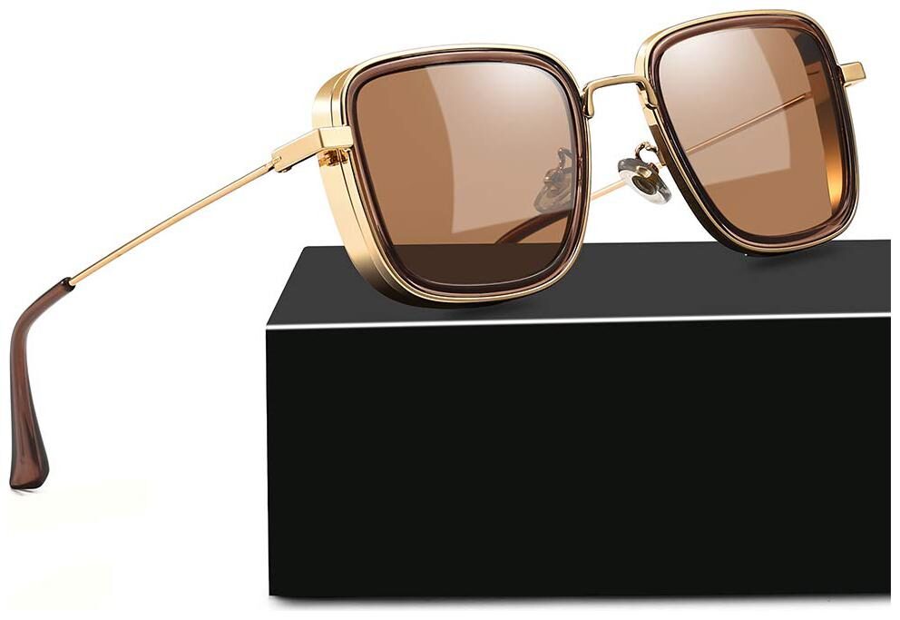 

D Debonair Official Kabir Singh UV 400 Protection Brown Sunglasses
