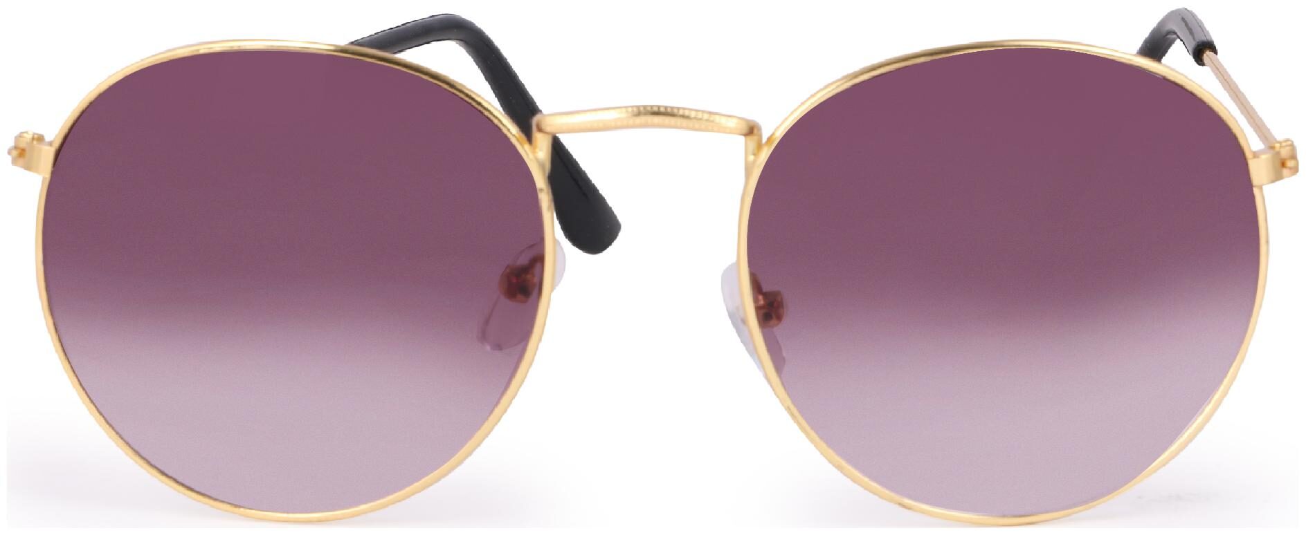 

D Debonair UV Protected Grey Round Sunglasses