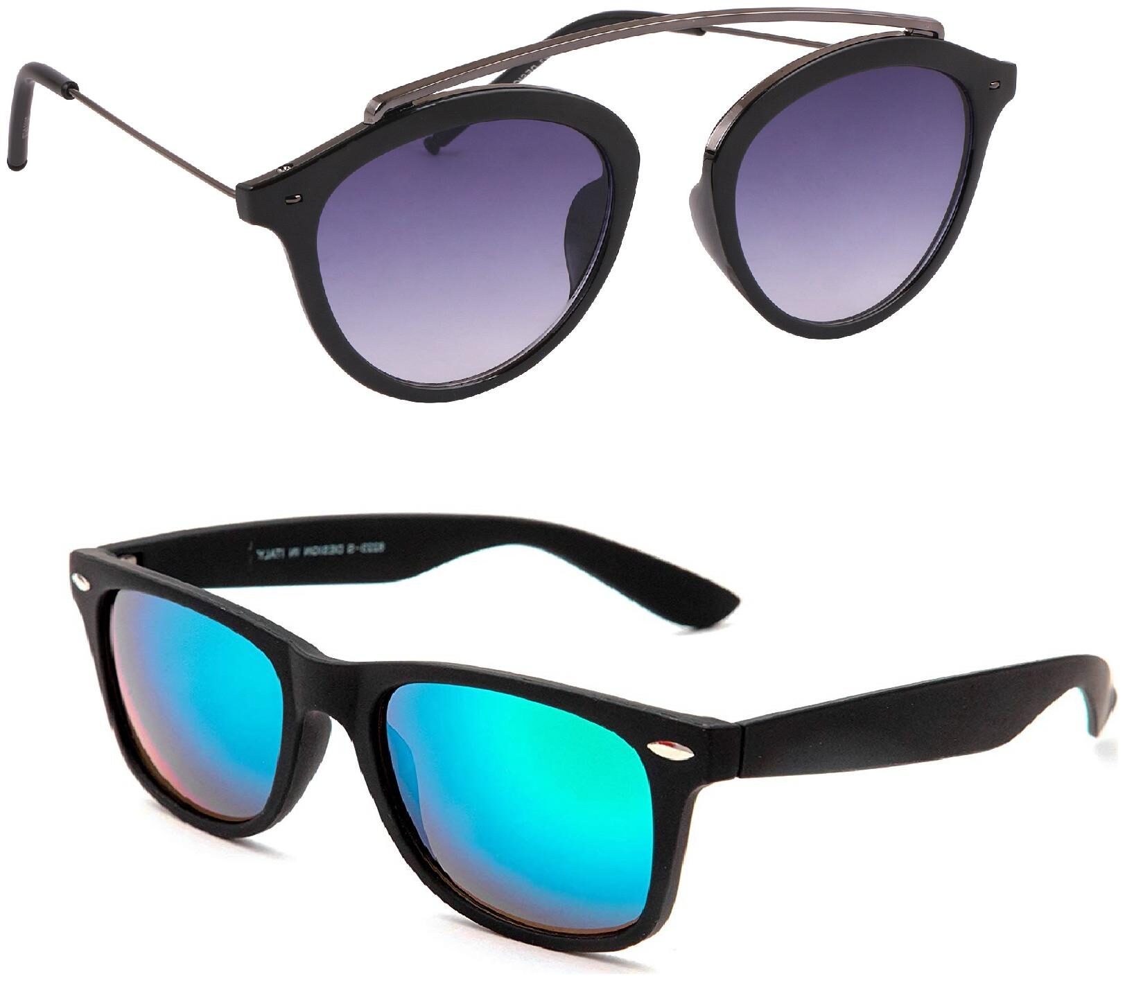 

D DEBONAIR Men Wayfarers Sunglasses