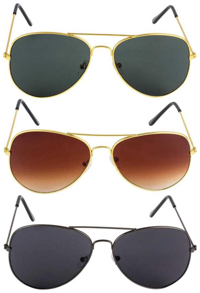

D DEBONAIR Men Aviators Sunglasses