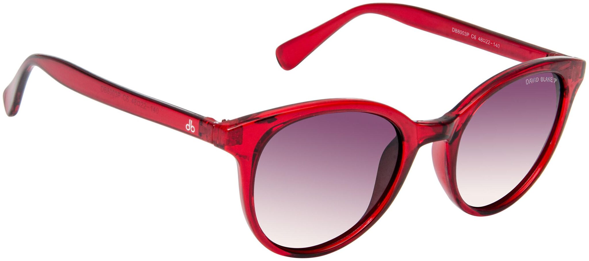 

David Blake Unisex Round Sunglasses