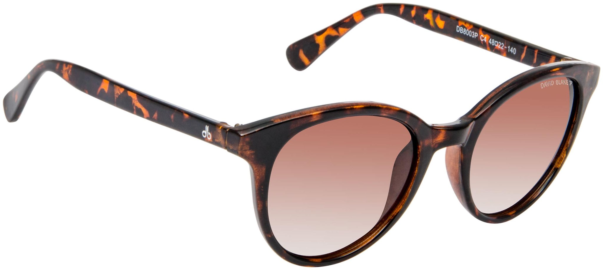

David Blake Unisex Round Sunglasses