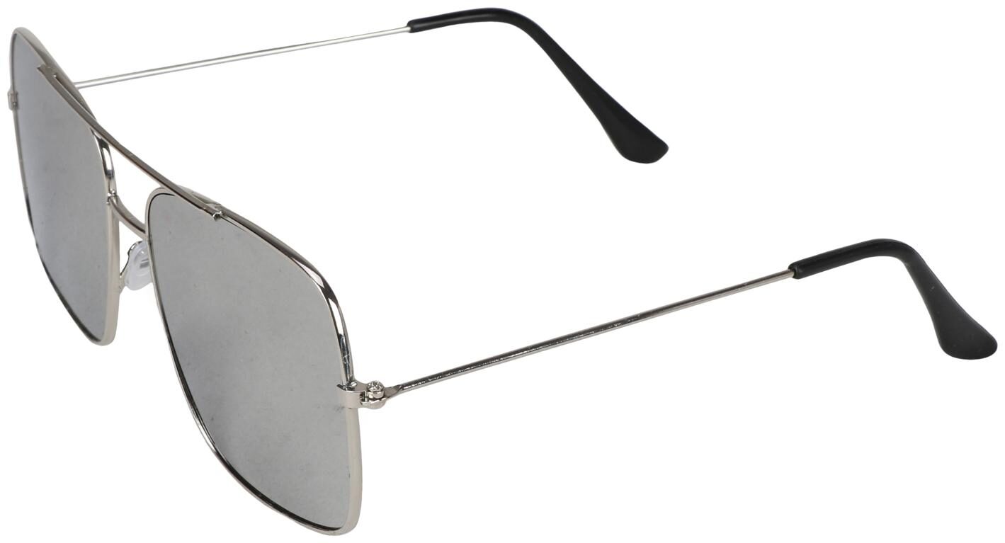 

David Martin Metal Mirrored Lens Square Eyewear For Men
