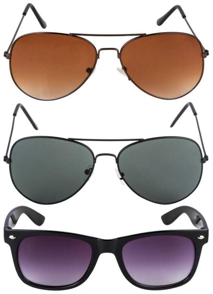 

DAVIDSON Men Aviators Sunglasses