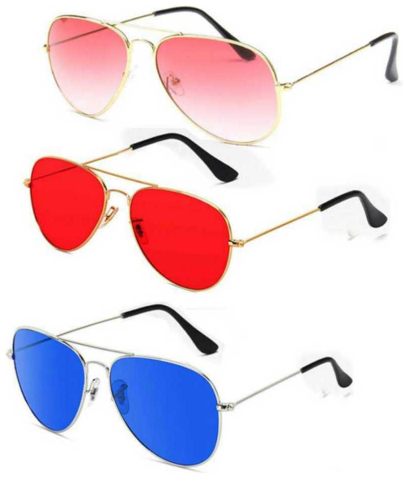 

DAVIDSON Unisex Aviators Sunglasses
