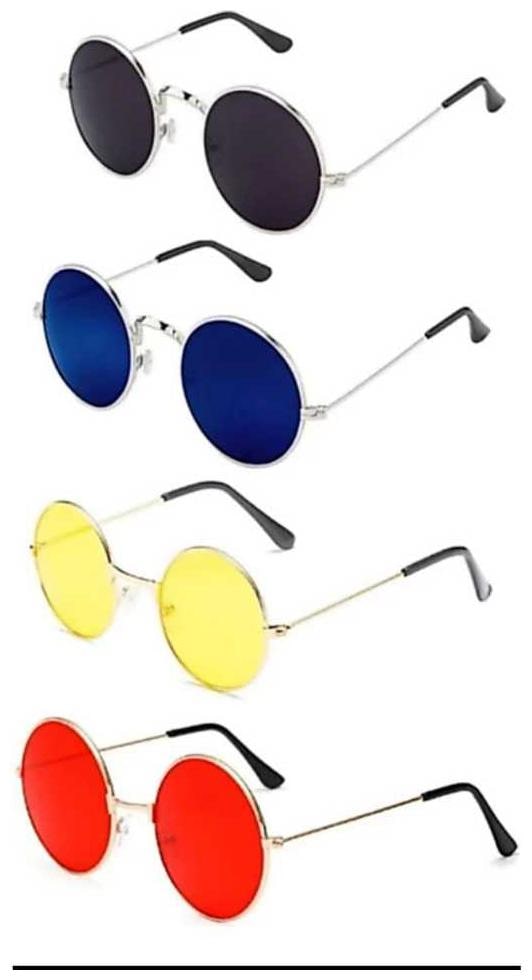 

DAVIDSON Unisex Round Sunglasses