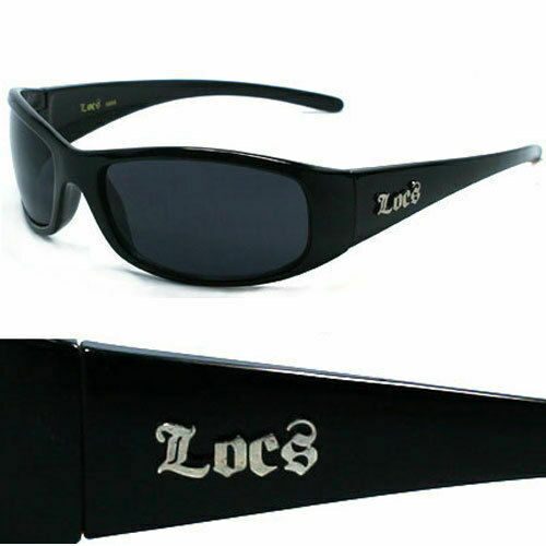 

Discounted New Locs Men Cholo Sunglasses - Black (D) - LC25