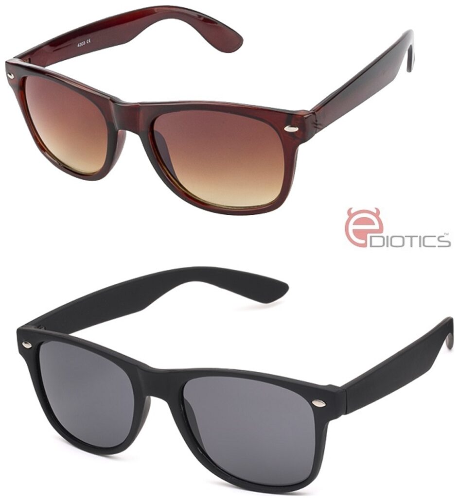 

Ediotics Men Wayfarers Sunglasses