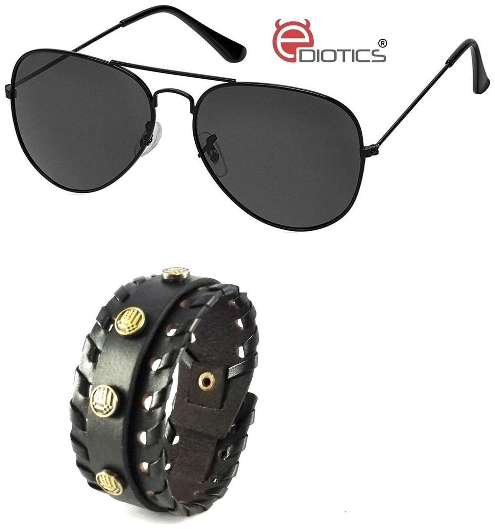 

Ediotics Men Aviators Sunglasses