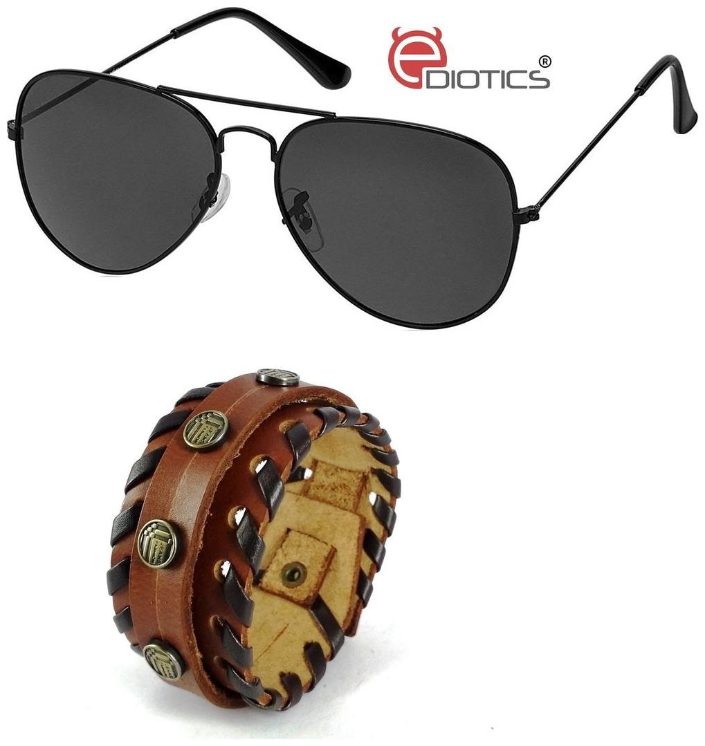 

Ediotics Men Aviators Sunglasses