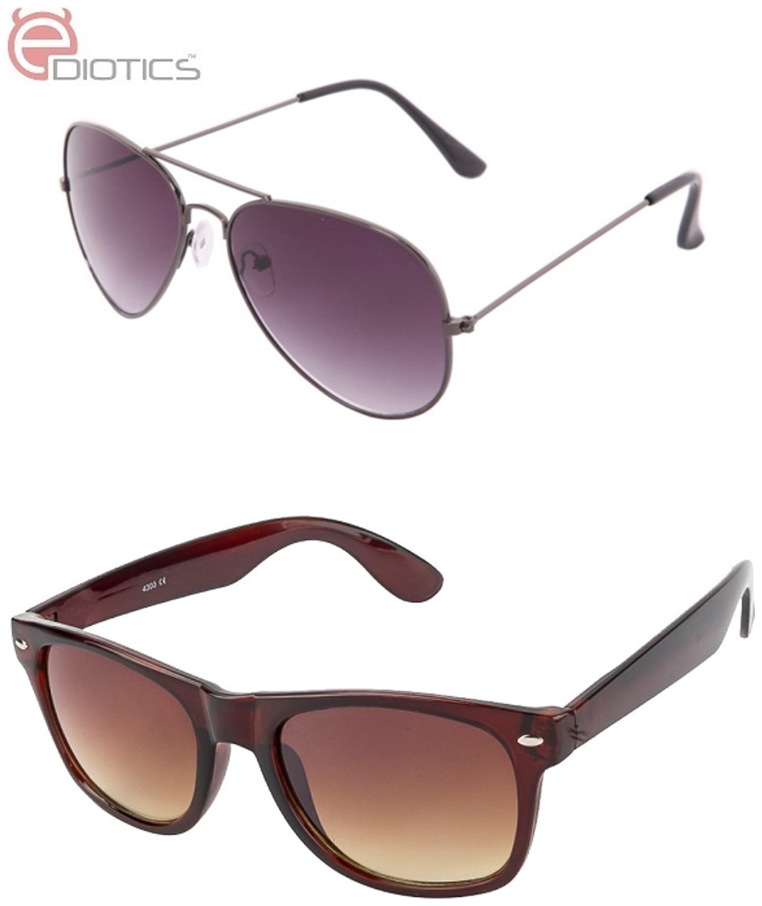 

Ediotics Men Aviators Sunglasses