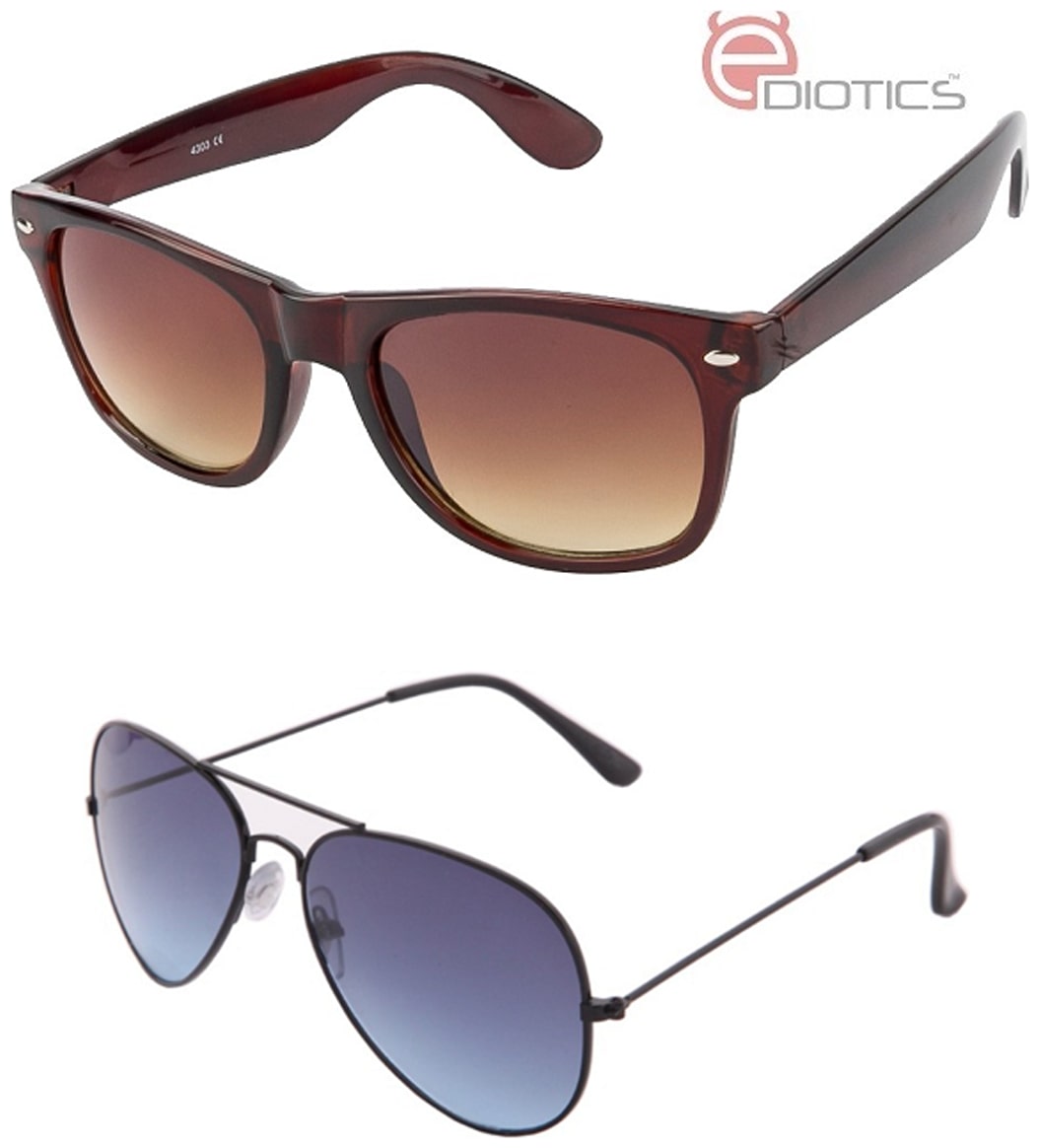 

Ediotics Men Aviators Sunglasses