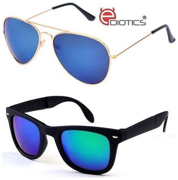 

Ediotics Men Wayfarers Sunglasses