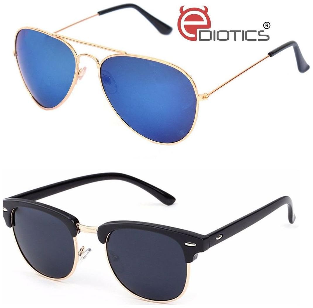 

Ediotics Men Aviators Sunglasses