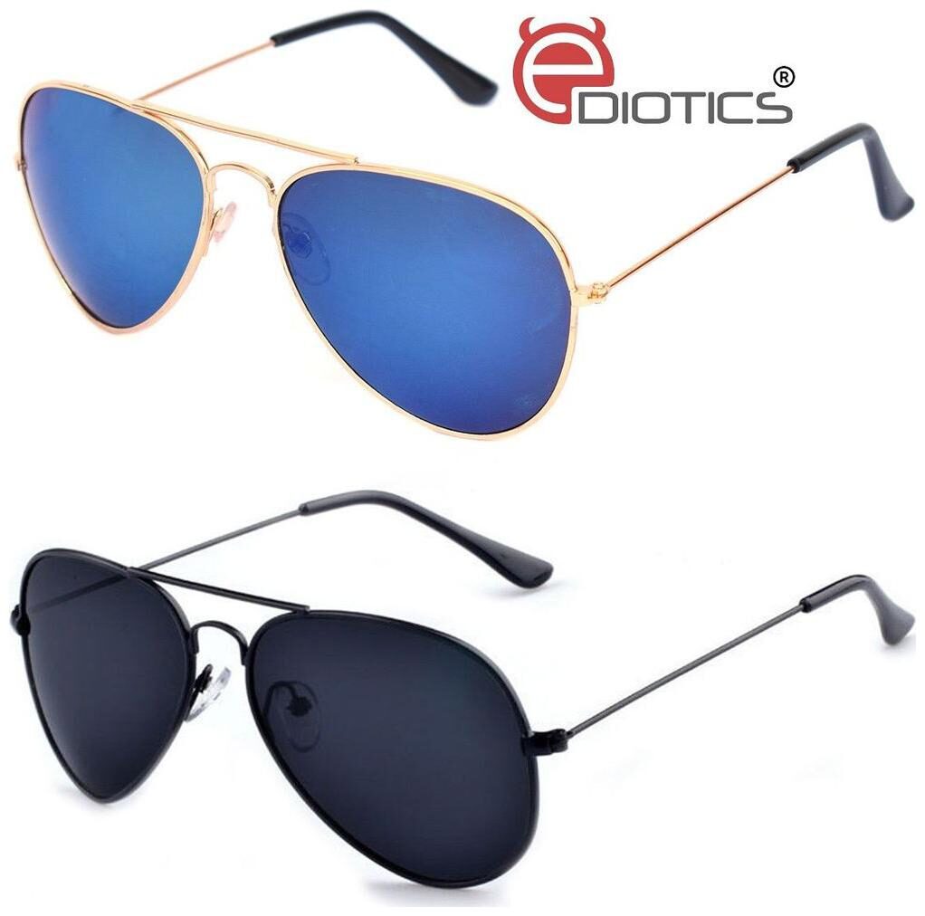 

Ediotics Men Aviators Sunglasses