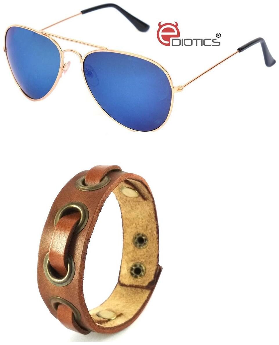 

Ediotics Men Aviators Sunglasses