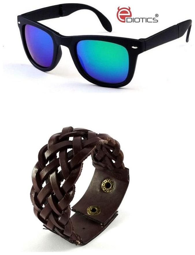 

Ediotics Men Wayfarers Sunglasses