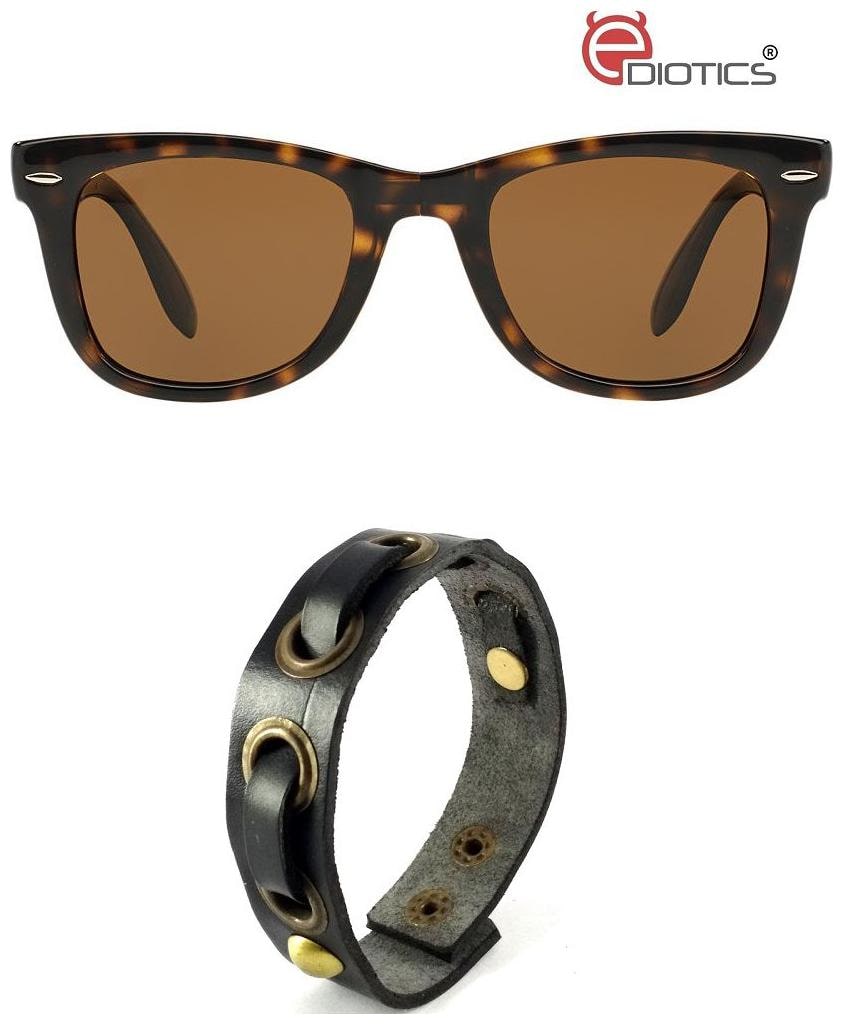 

Ediotics Men Wayfarers Sunglasses