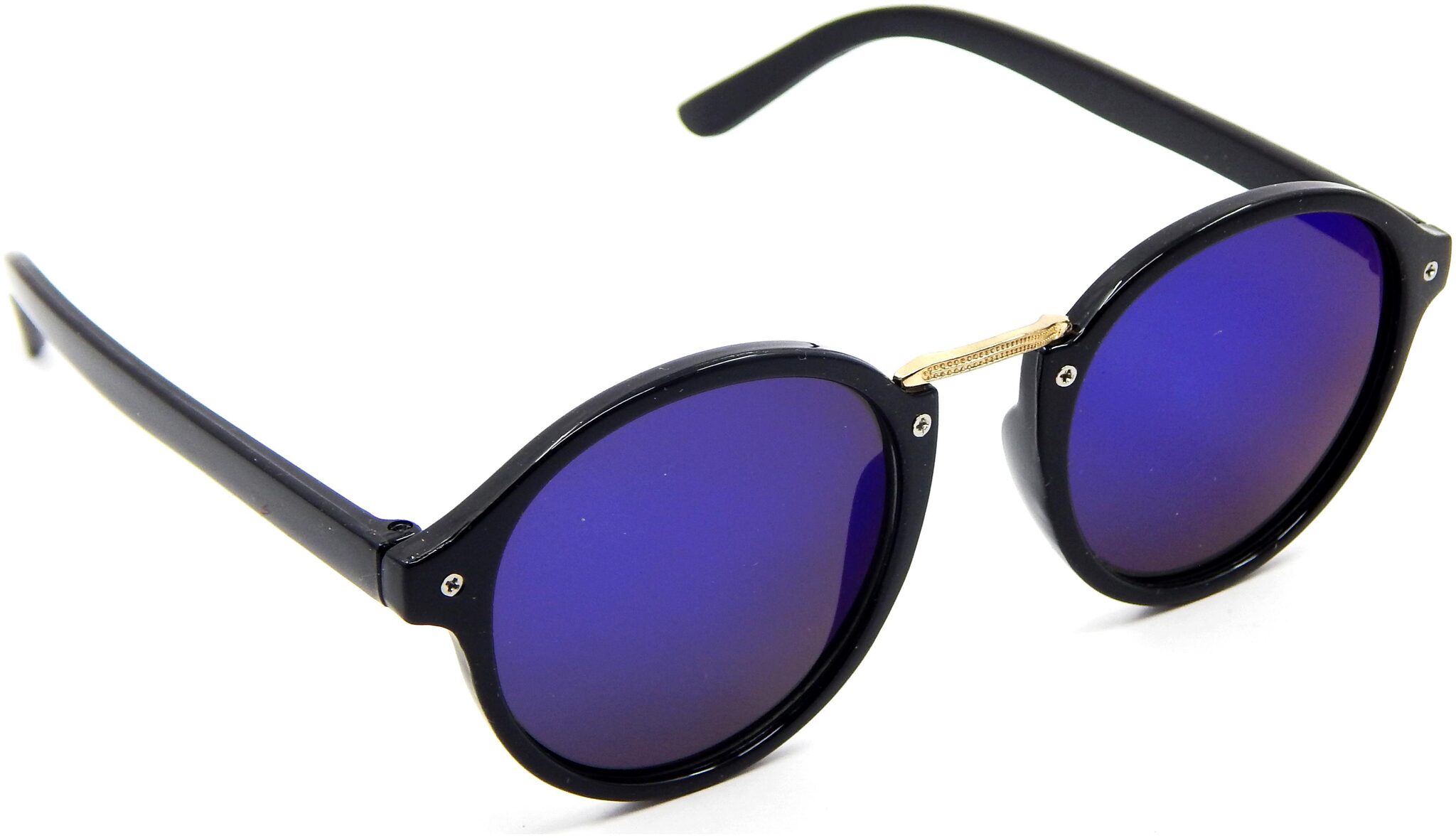 

Els Men Women Unisex Retro Round Sunglass