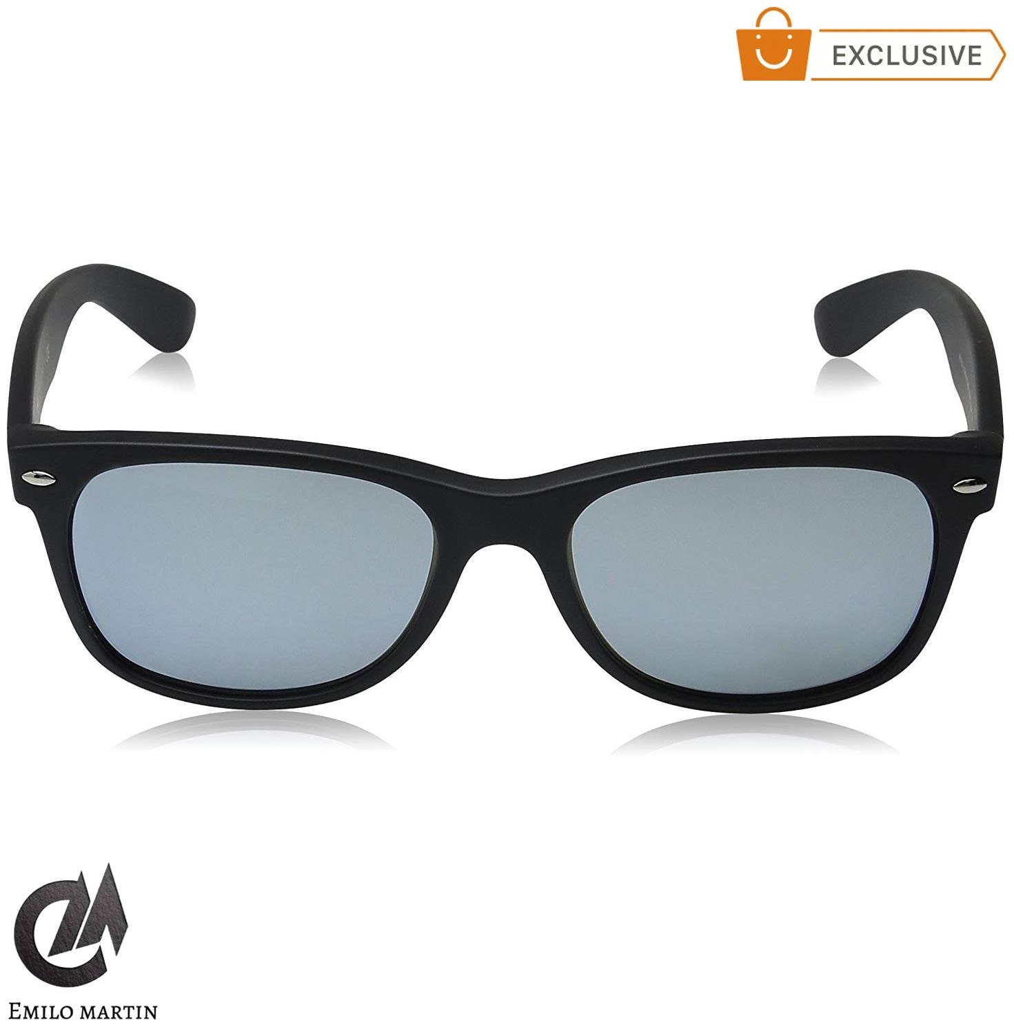 

EMILO MARTIN Men Wayfarers Sunglasses