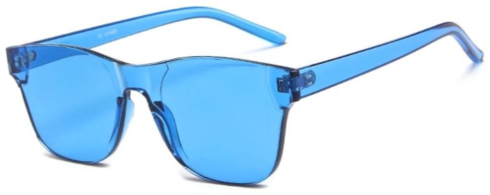 

ETRG Square Blue Causal Plastic Body Sunglass