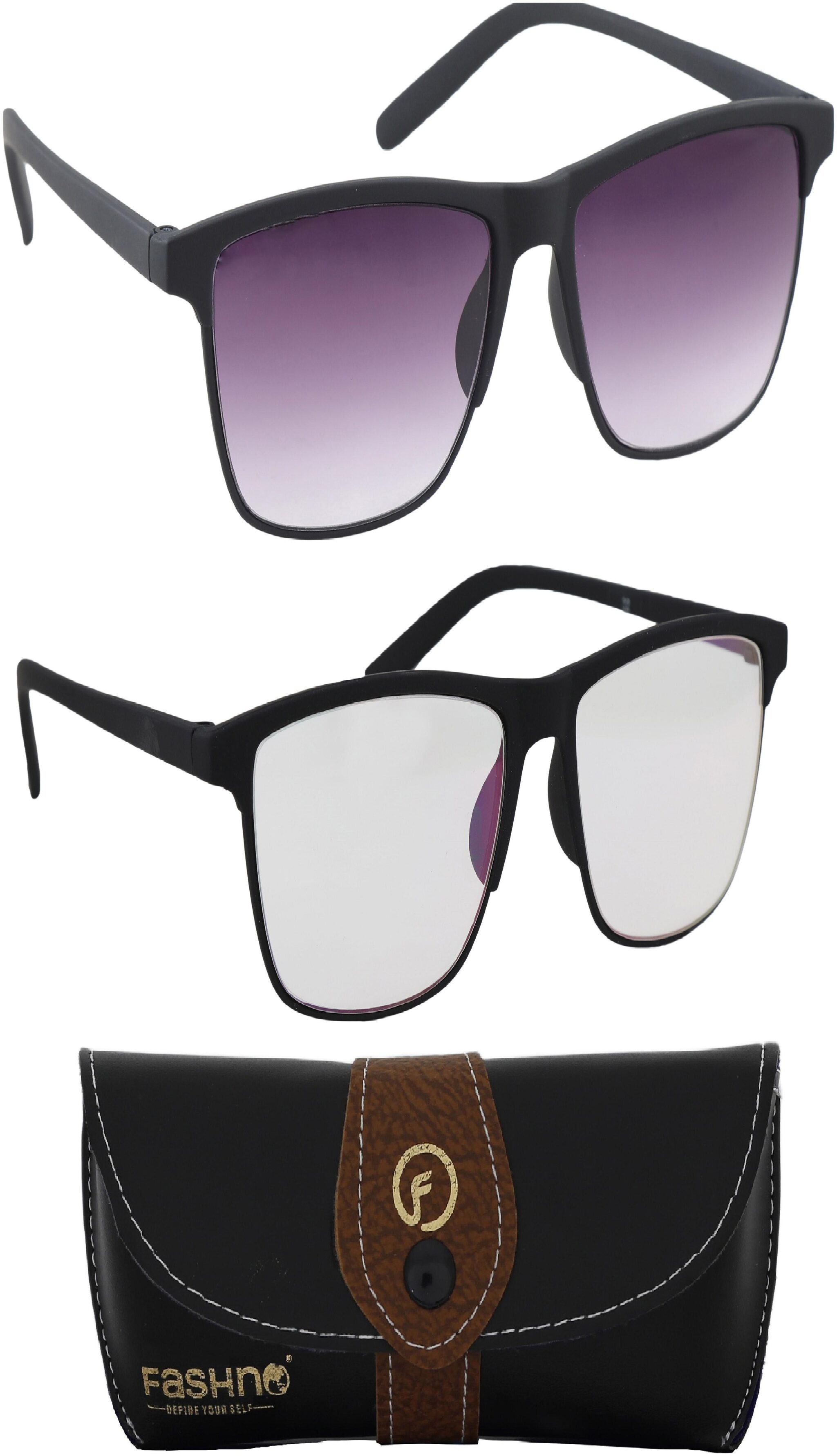

Fashno Men Wayfarers Sunglasses