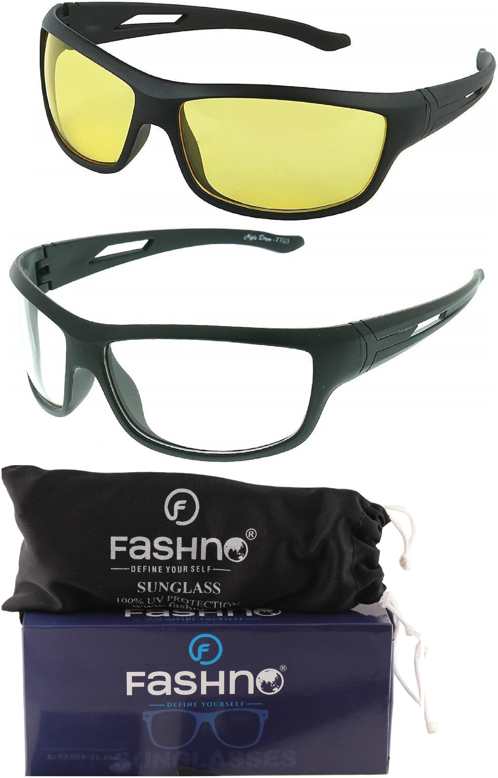 

Fashno Men Wayfarers Sunglasses