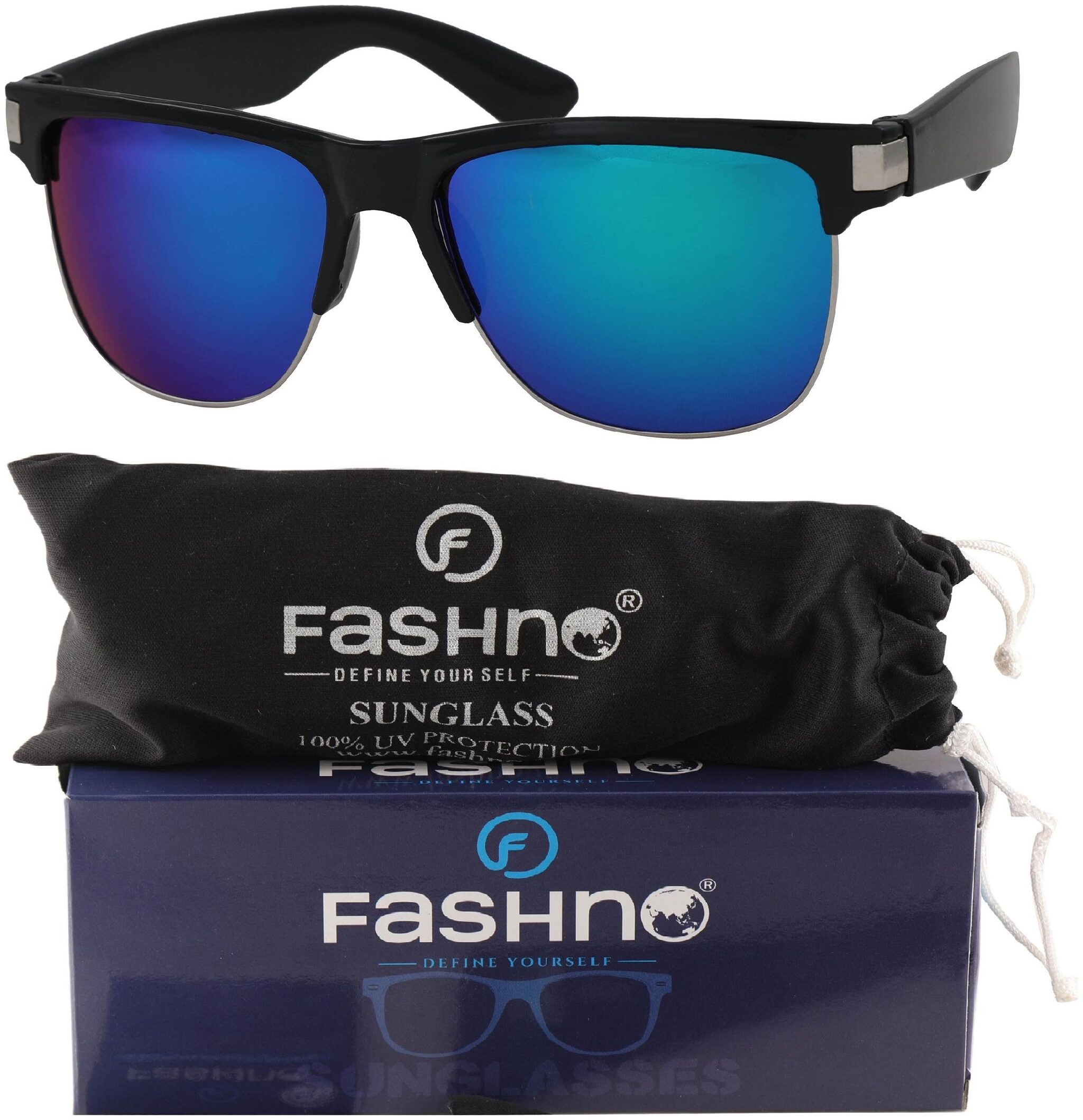 

Fashno Unisex Wayfarers Sunglasses