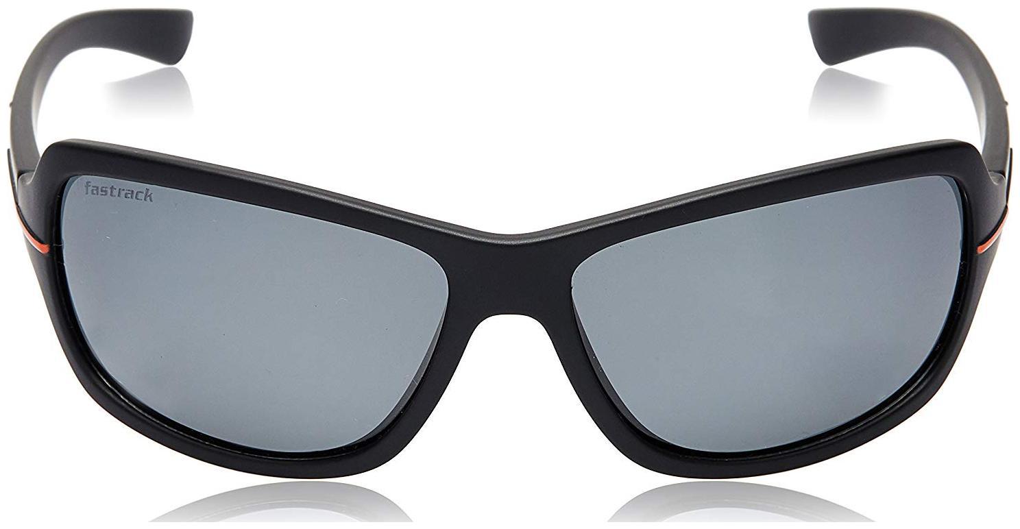 

Fastrack Black Sports Frames Large Sunglasses