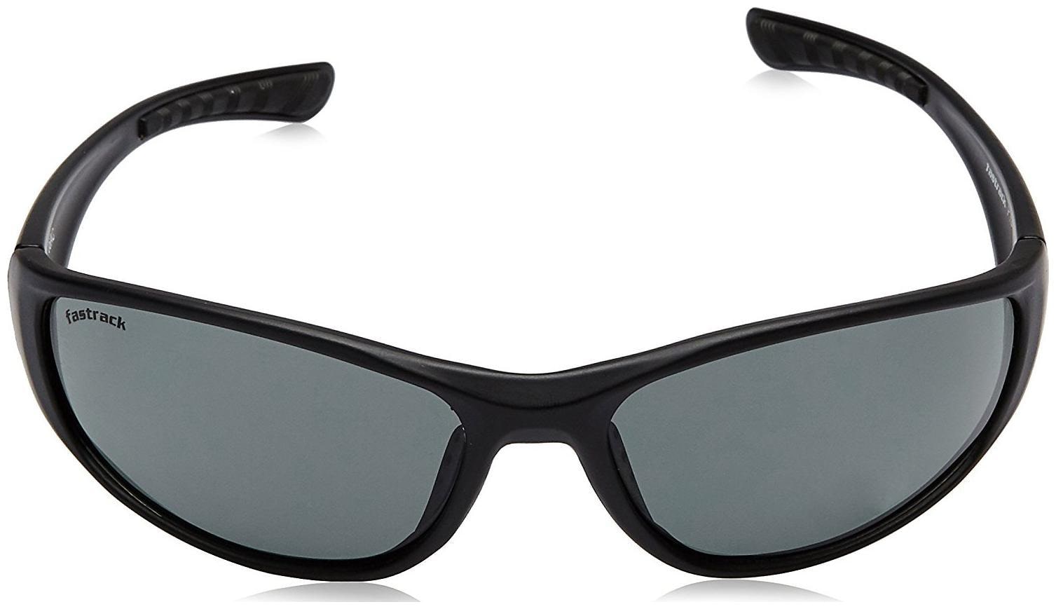 

Fastrack Black Sports Frames Large Sunglasses