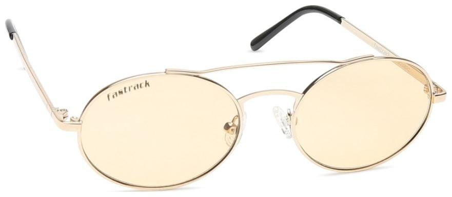 

Fastrack M209Br2 Round Sunglasses