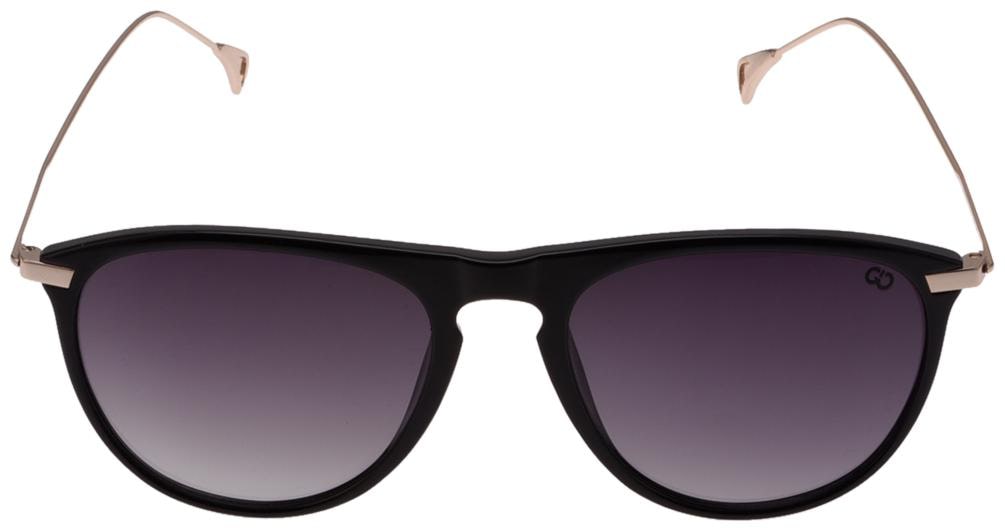 

Gio Collection UV Protected Oval Grey Lens Men Sunglass