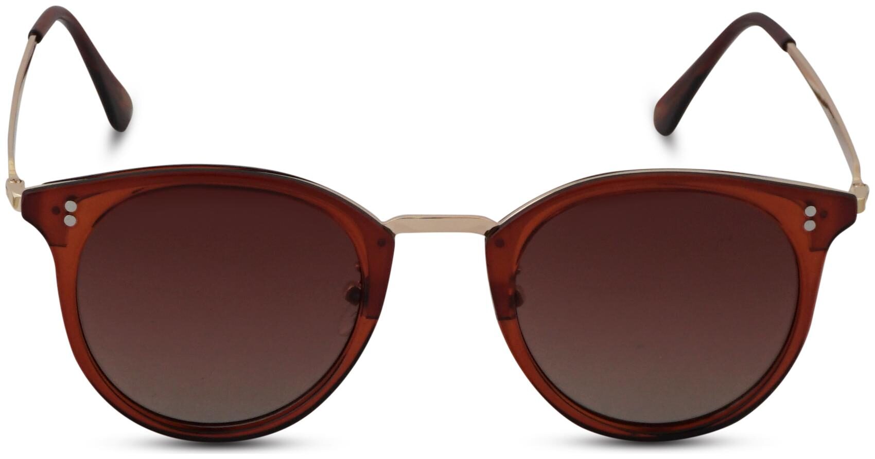 

Giordano UV Protected Round Unisex Sunglasses - (48 Brown Lens)