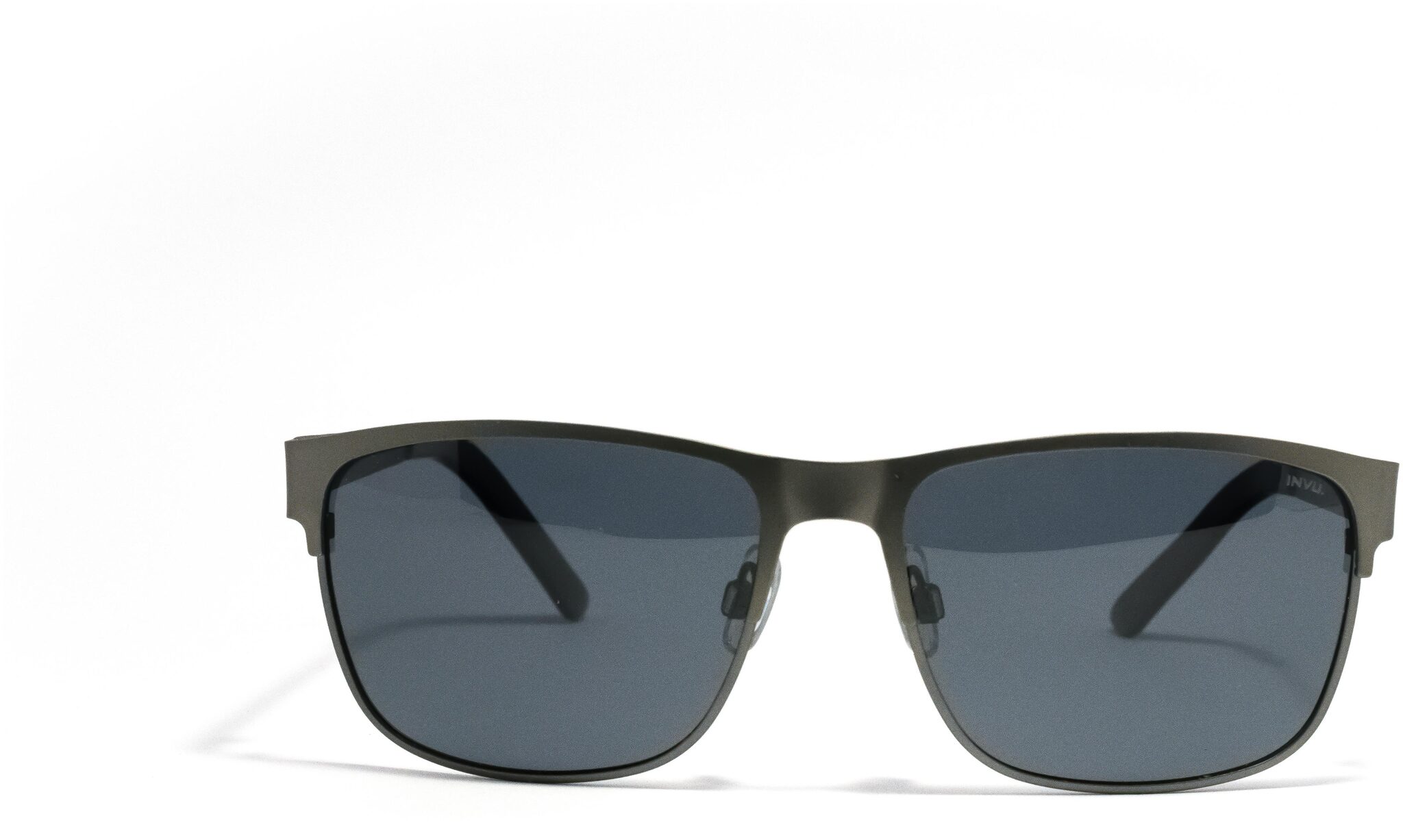 

Invu Metal Black Polarized Lens Square Frames For Men