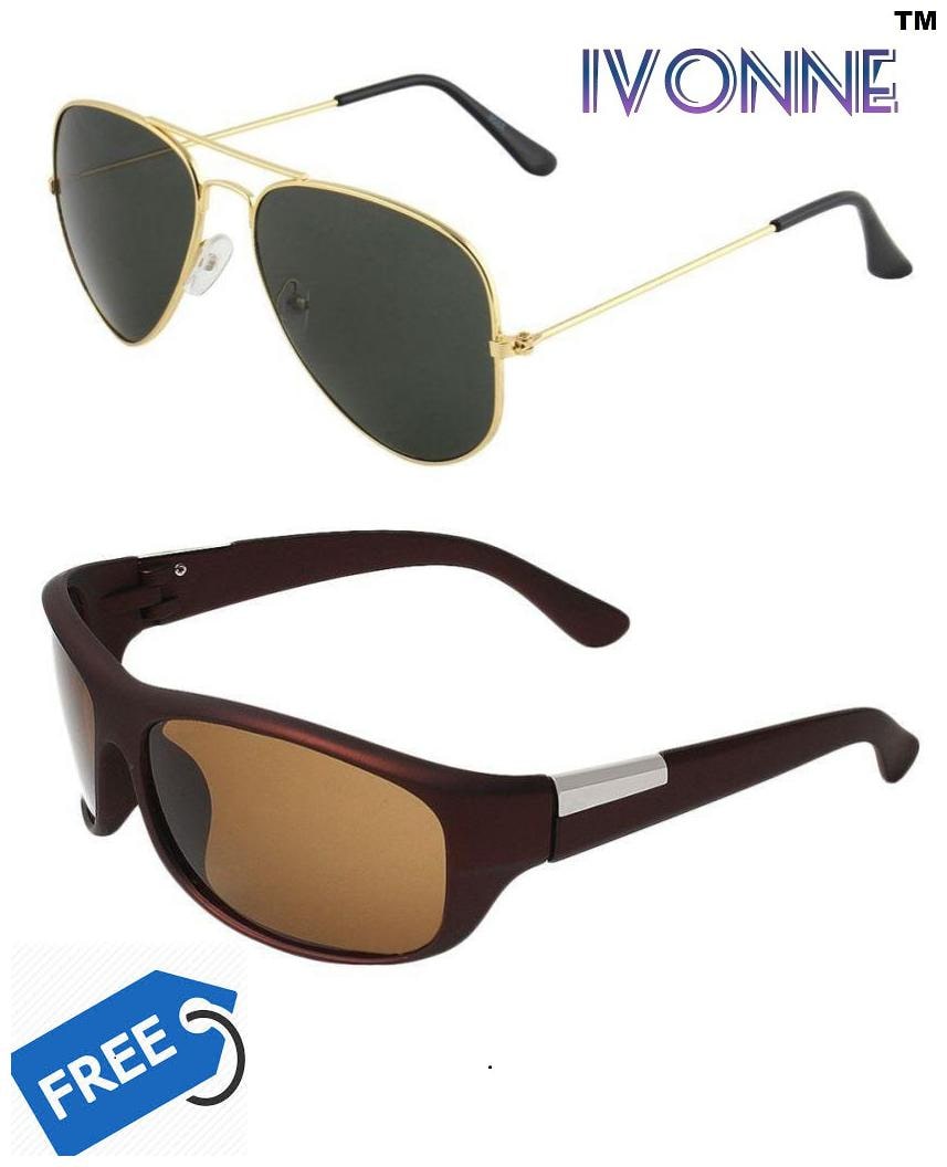 

Ivonne Men Aviators Sunglasses