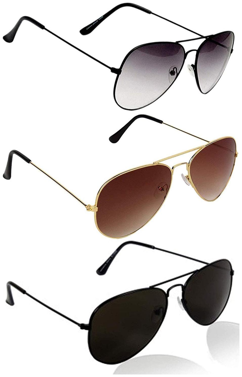

Ivonne Men Aviators Sunglasses