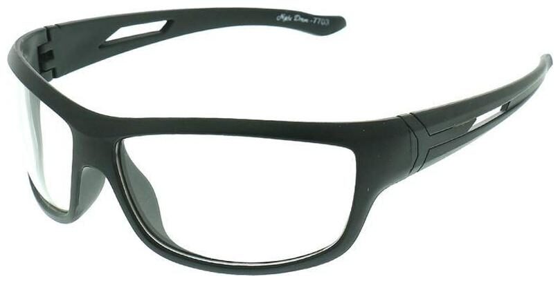 

Ivonne Night Vision Driving Clear Wrap Around Sunglasses