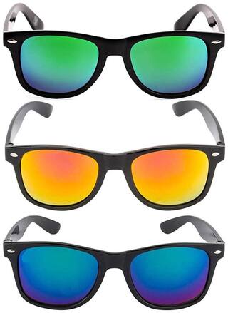 Ivy Vacker Blue Mirrored Wayfarer Sunglasses 2 Wayfarers Free Ivy Vacker Blue Mirrored Wayfarer