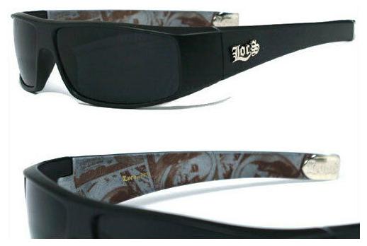 

Locs Authentic Sunglasses Super Dark Lenses Motorcycle OG Style Matte LC26 USD