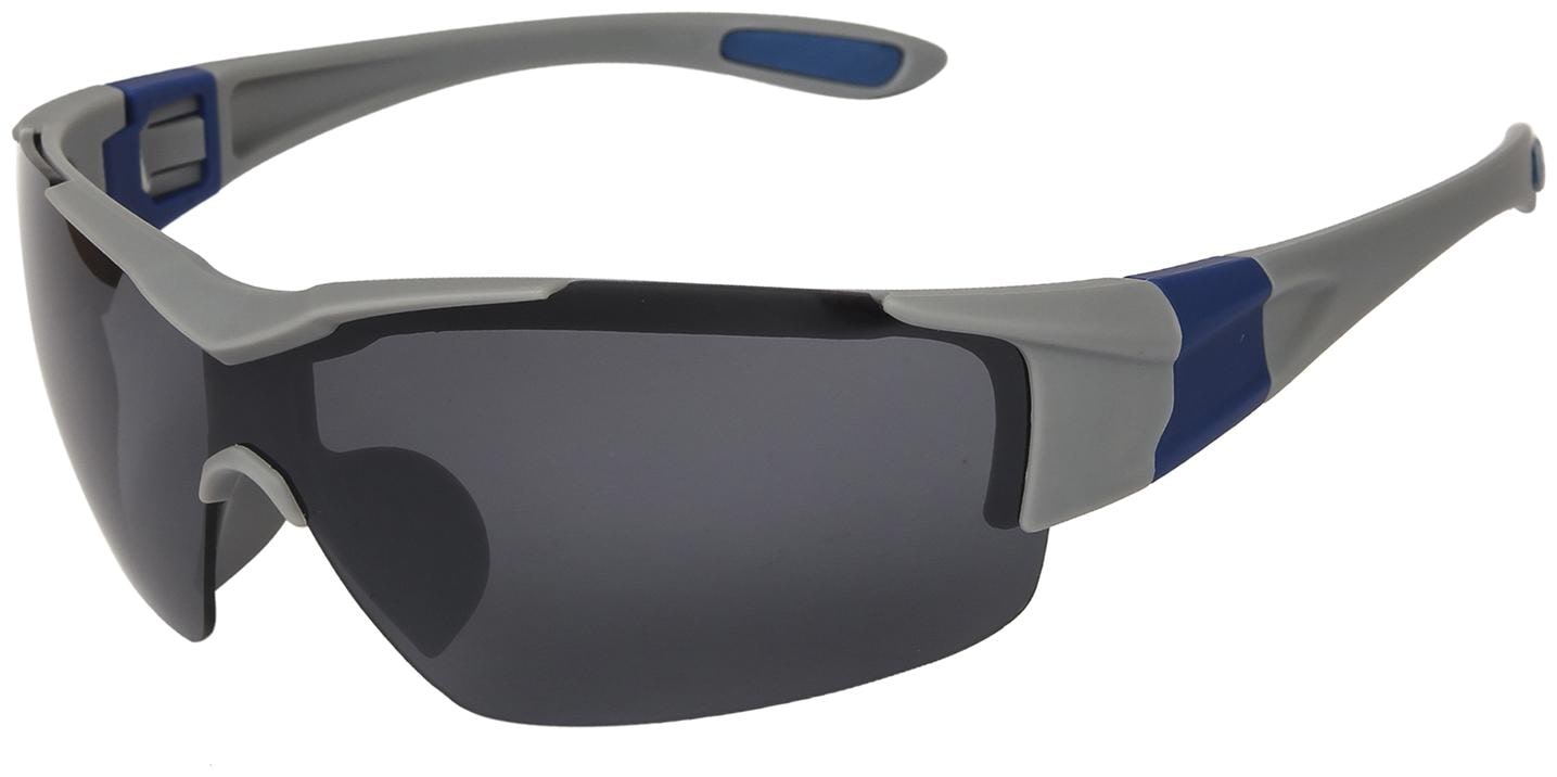 

LOF Grey Wraparound Sports Full Rim Anti-Reflective Sunglasses for Men