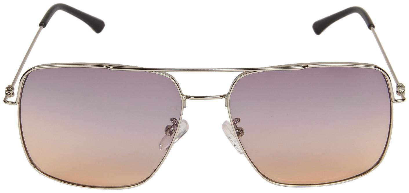 

LOF Premium Silver Frame Brown Lenses Day and Night Vision Square Men Sunglasses