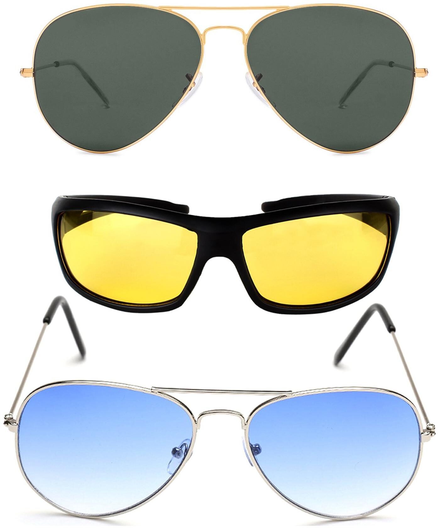 

Martin Haris Men Aviators Sunglasses
