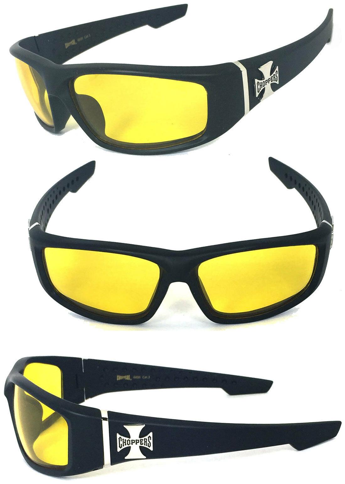 

Mens Choppers Driving Sports Motorcycle Bikers Wrap Sunglasses - CH39 6616