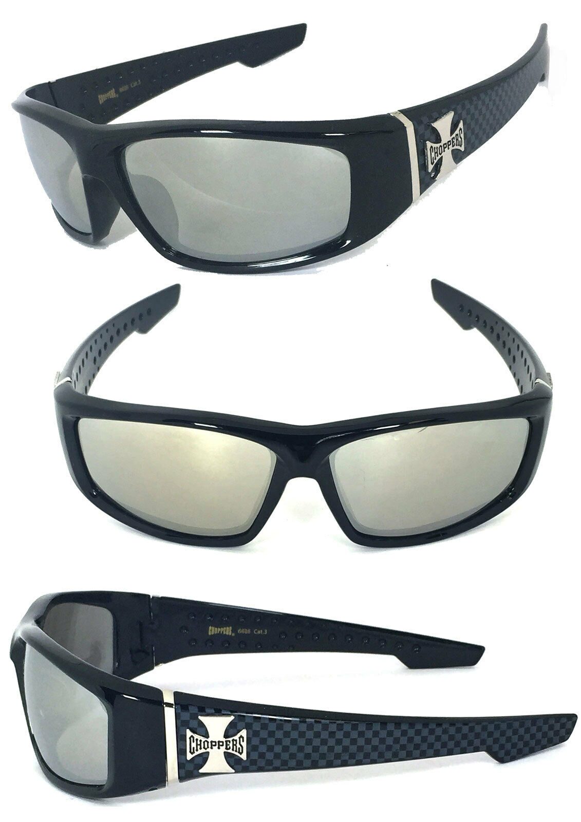 

Mens Choppers Driving Sports Motorcycle Bikers Wrap Sunglasses - CH39 6616