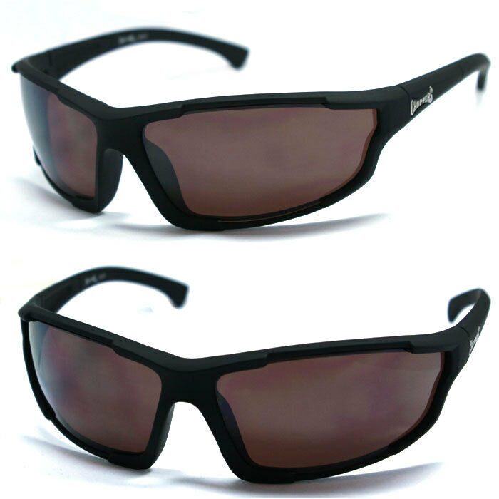

Mens Motorcycle Riding Bikers Outdoor Sport Fishing Wrap Sunglasses - Brown C43