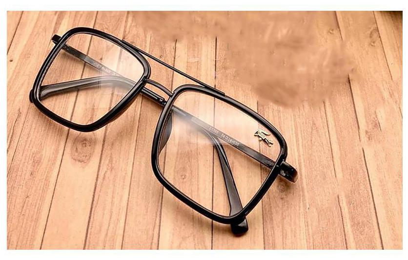 

Mr Goggles Clear Rectangle Sunglasses for Men Women