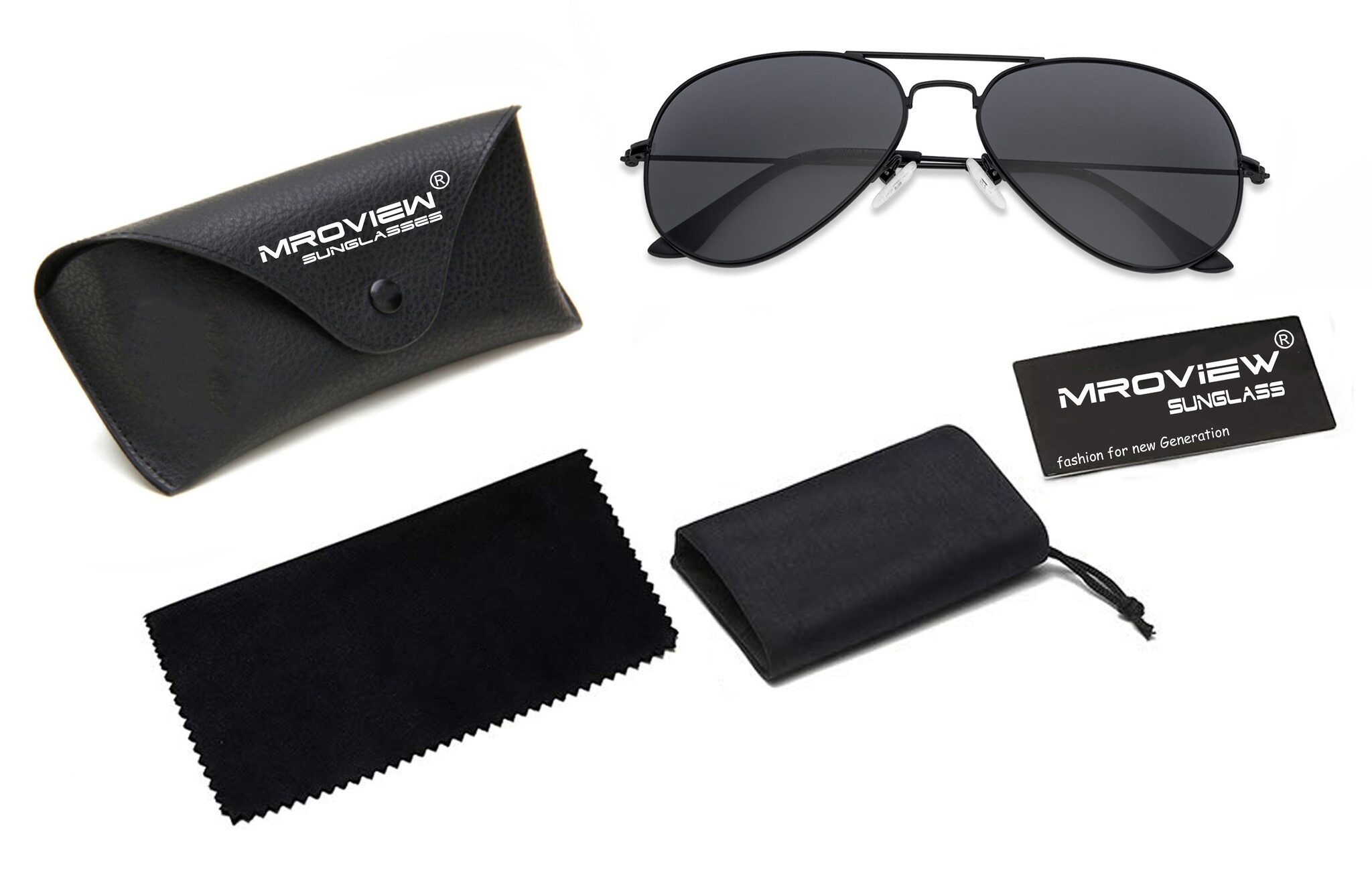 

MroView Unisex Aviators Sunglasses