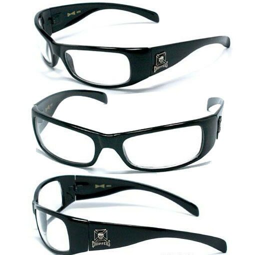 

New Choppers Biker Mens Sunglasses - Clear C11