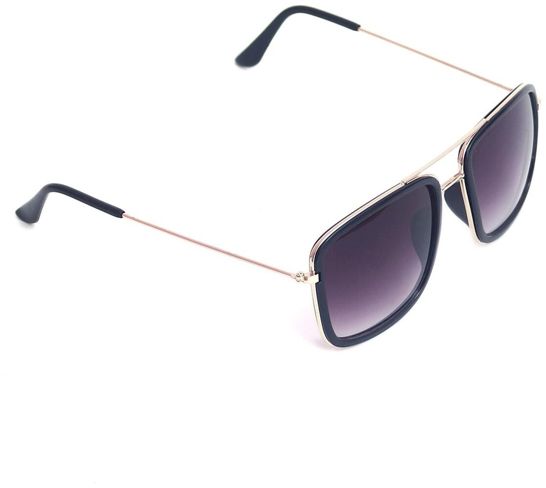

Newtrack Unisex Purple Rectangular Sunglasses